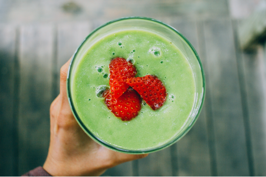 spenat avokado smoothie